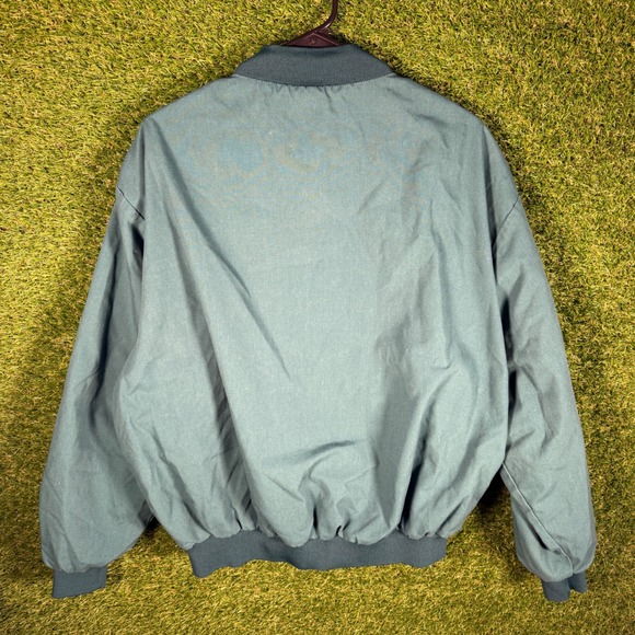 Vintage Dunbrooke ISP Minerals‎ 1996 XL Safety Award Teal Green Jacket Mens - Picture 5 of 8
